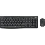 LOGITECH BUNDLE TASTIERA WIRELESS+MOUSE DESKTOP MK295 SILENT COMBO, USB, LAYOUT ITA, COLORE GRAFITE