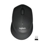 LOGITECH MOUSE M330 WIRELESS ERGONIMICO, 2 TASTI NERO