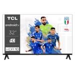 TCL SMART TV 32" LED HD READY ANDROID e HOTEL TV NERO