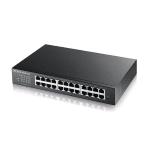 ZYXEL SWITCH MANAGED 24 PORTE GIGABIT, SUPPORTO IPV6, VLAN, DESIGN SENZA VENTOLE, DESKTOP/RACK