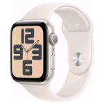 APPLE WATCH SE GPS 44MM STARLIGHT ALUMINIUM CASE WITH STARLIGHT SPORT BAND - S/M