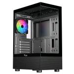 ITEK CASE SHOWBUI 33B, GAMING TOWER ATX, 12CM ARGB FAN, USB3, SIDE FRONT PANEL TEMP GLASS