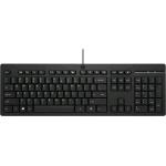 HP TASTIERA KBD 125 WD,INTERFACCIA USB,NERO