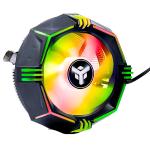 ITEK DISSIPATORE AD ARIA ICY-4LPR - SKT UNIVERSALE, 65W TDP, LOW PROFILE, RGB RAINBOW